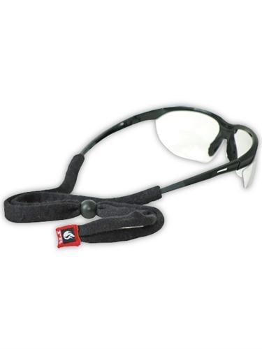 Chums Safety Flame Resistant Black Eyewear Retainer for Construction Workers at Work Sites