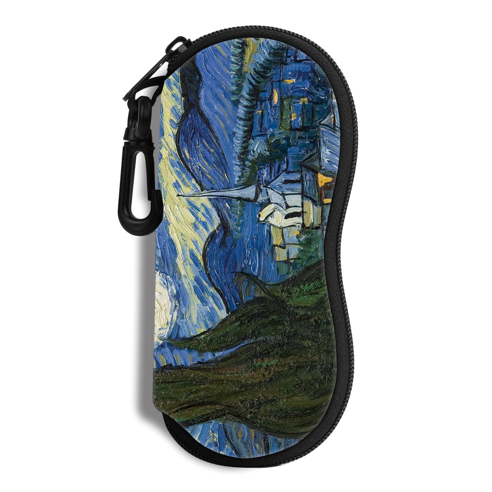 Ultra light neoprene zipper sunglass case for men and women
| Lightweight neoprene sunglass case with belt clip for out