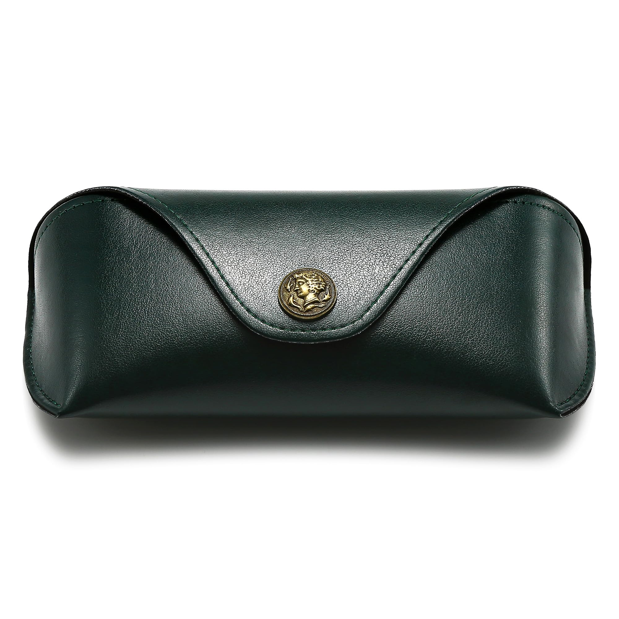 SUNGAIT Vegan Leather Glasses Case for Men and Women Portable Sunglasses Holder Hard Shell Slim Design for Travel
| SUN